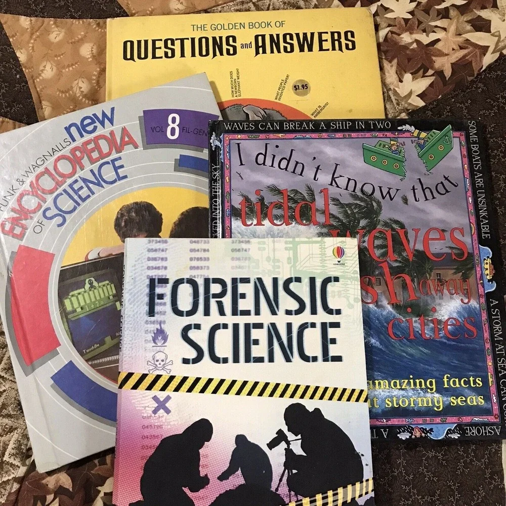 Science‎ Books Homeschool Assorted Lot See Photos